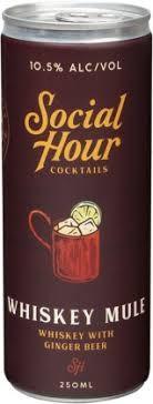 Social Hour - Whiskey Mule (250ml can)